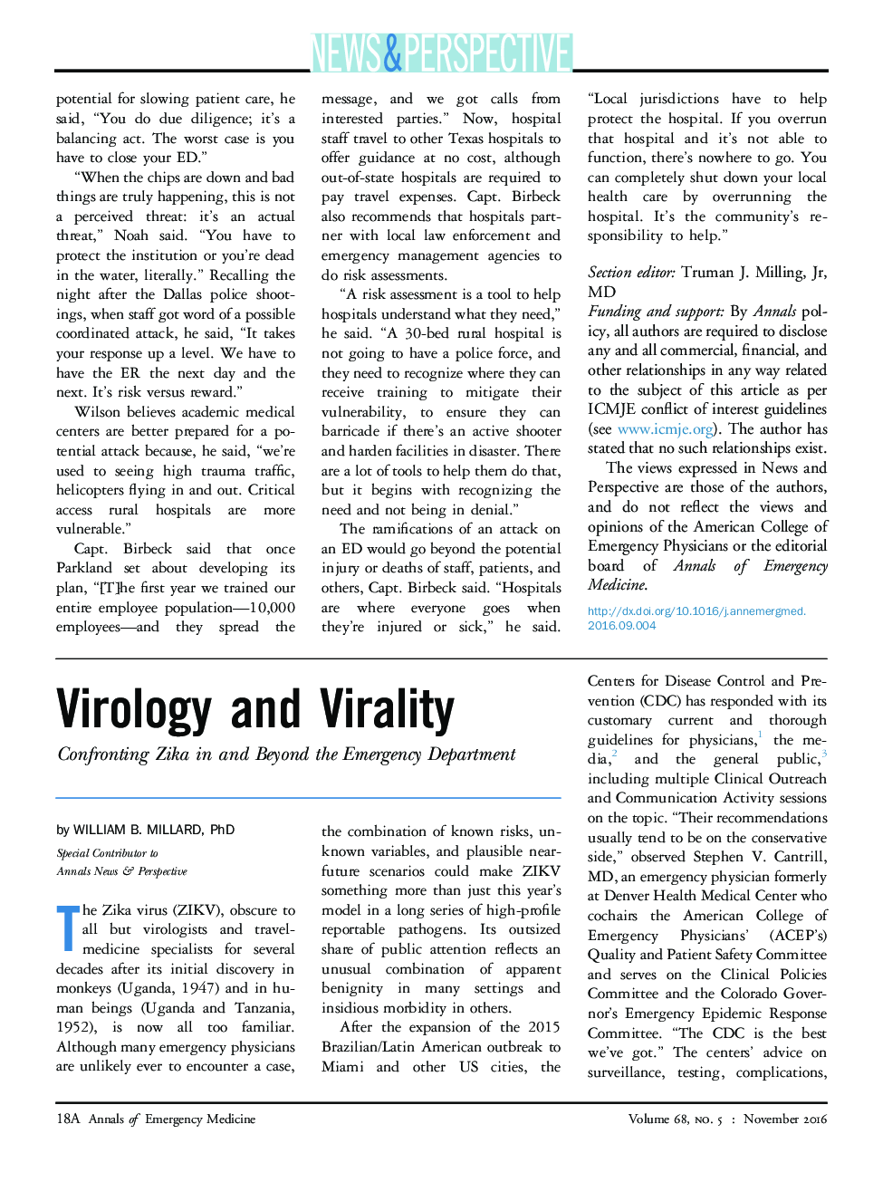 Virology and Virality