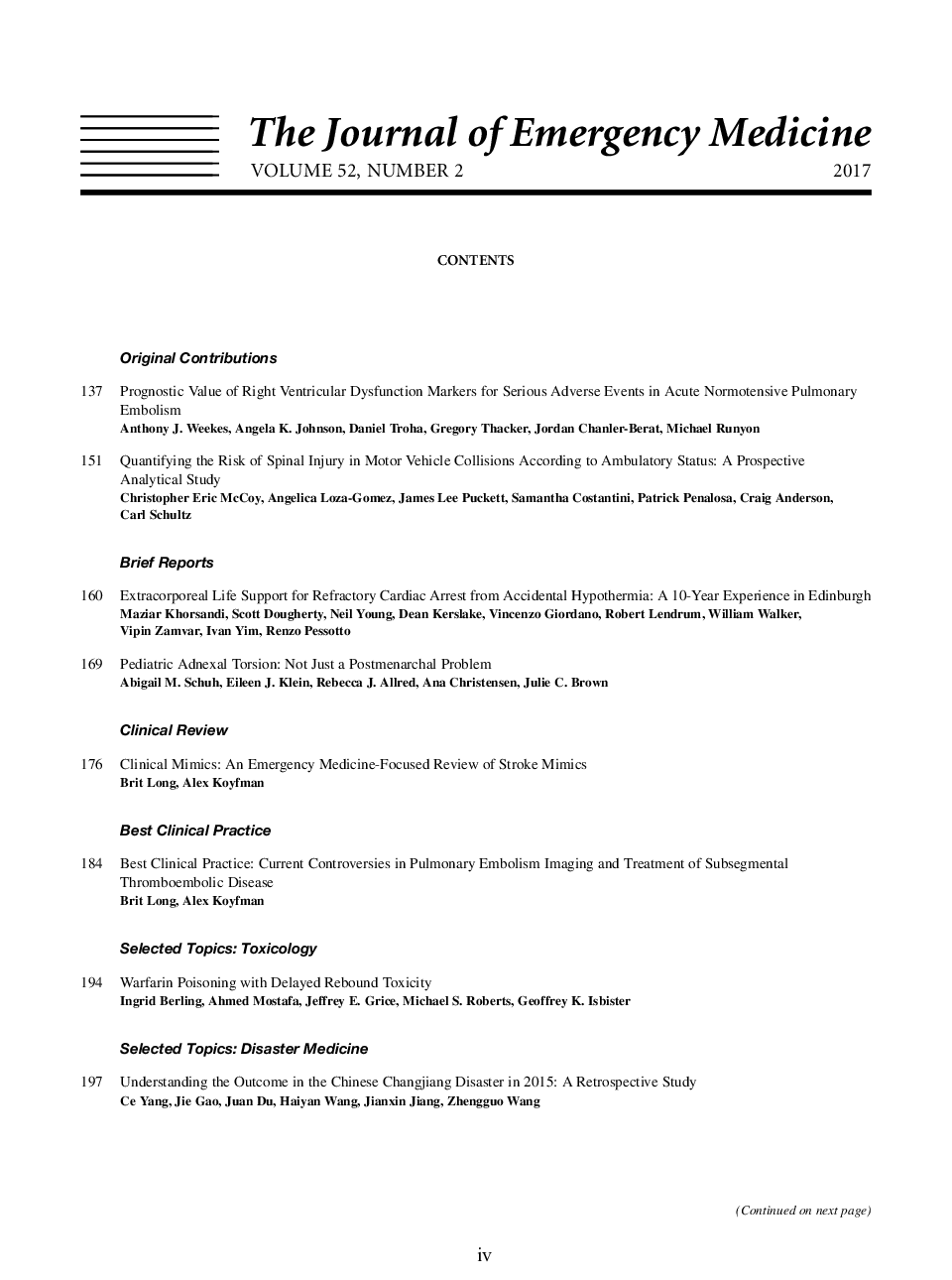 Contents