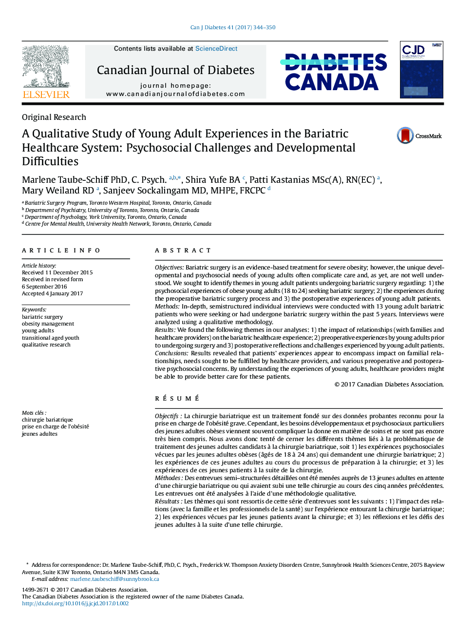 A Qualitative Study of Young Adult Experiences in the Bariatric Healthcare System: Psychosocial Challenges and Developmental Difficulties