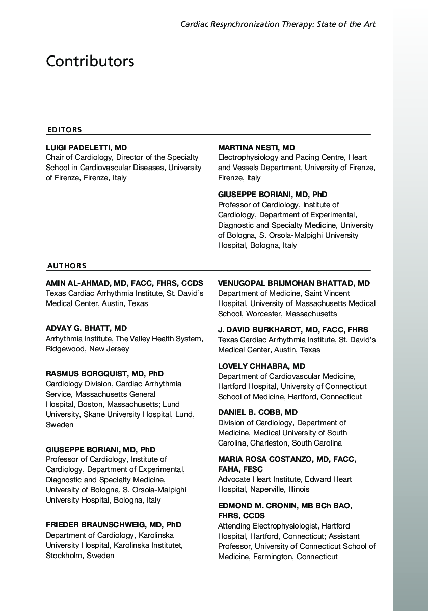 Contributors