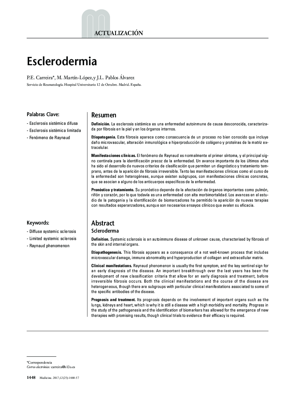 Esclerodermia