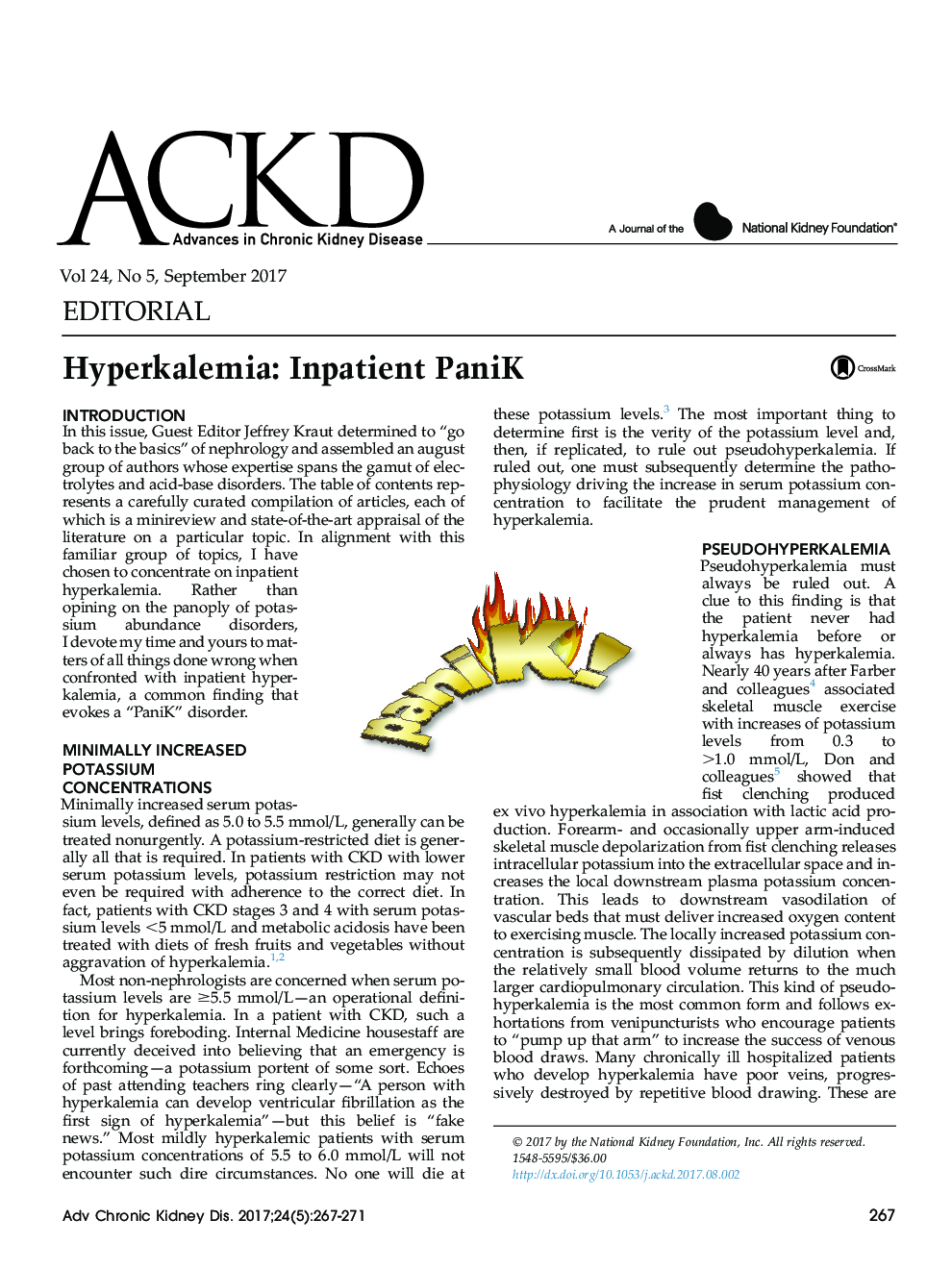 Hyperkalemia: Inpatient PaniK
