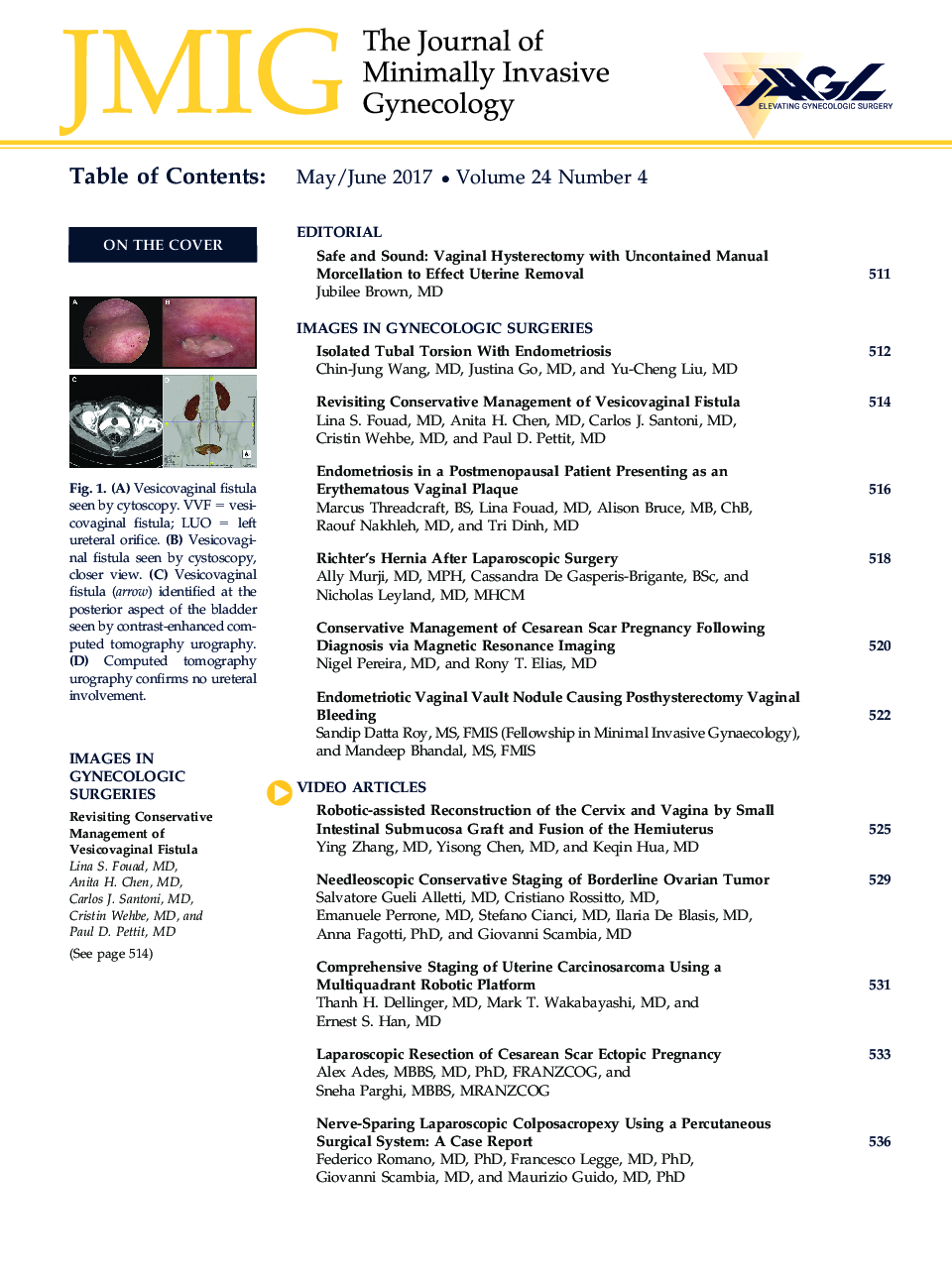 عکس صفحه اول مقاله: Table of Contents Table of Contents
