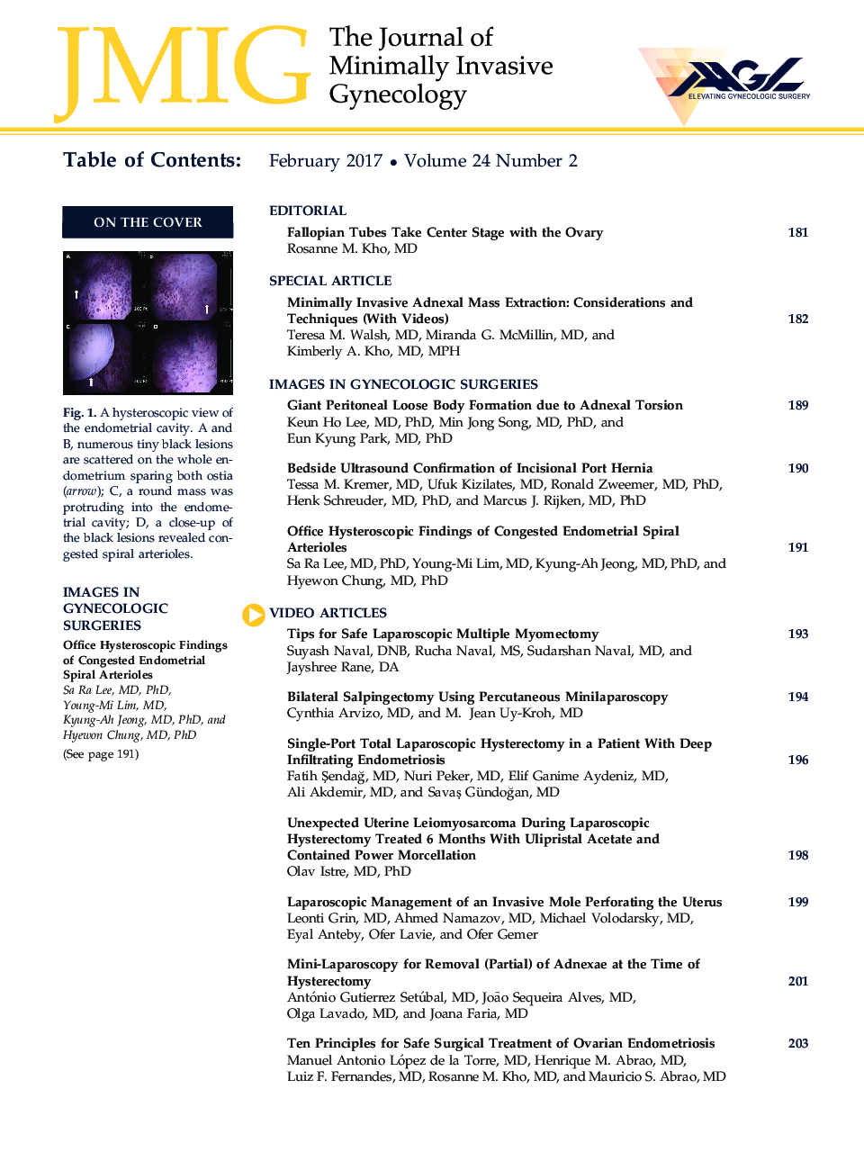 Table of Contents