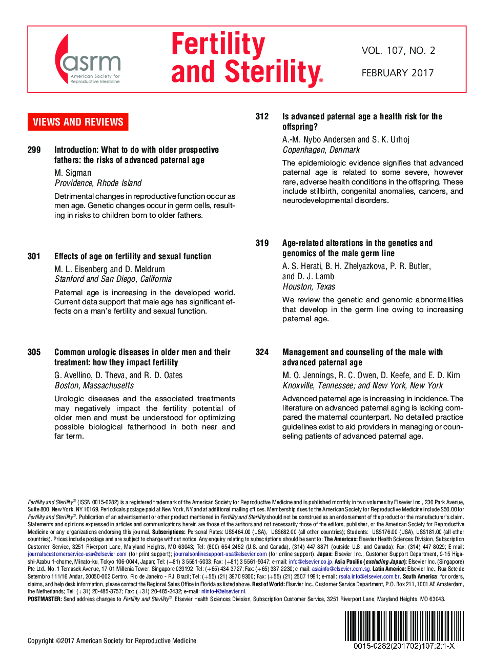 Table of Contents