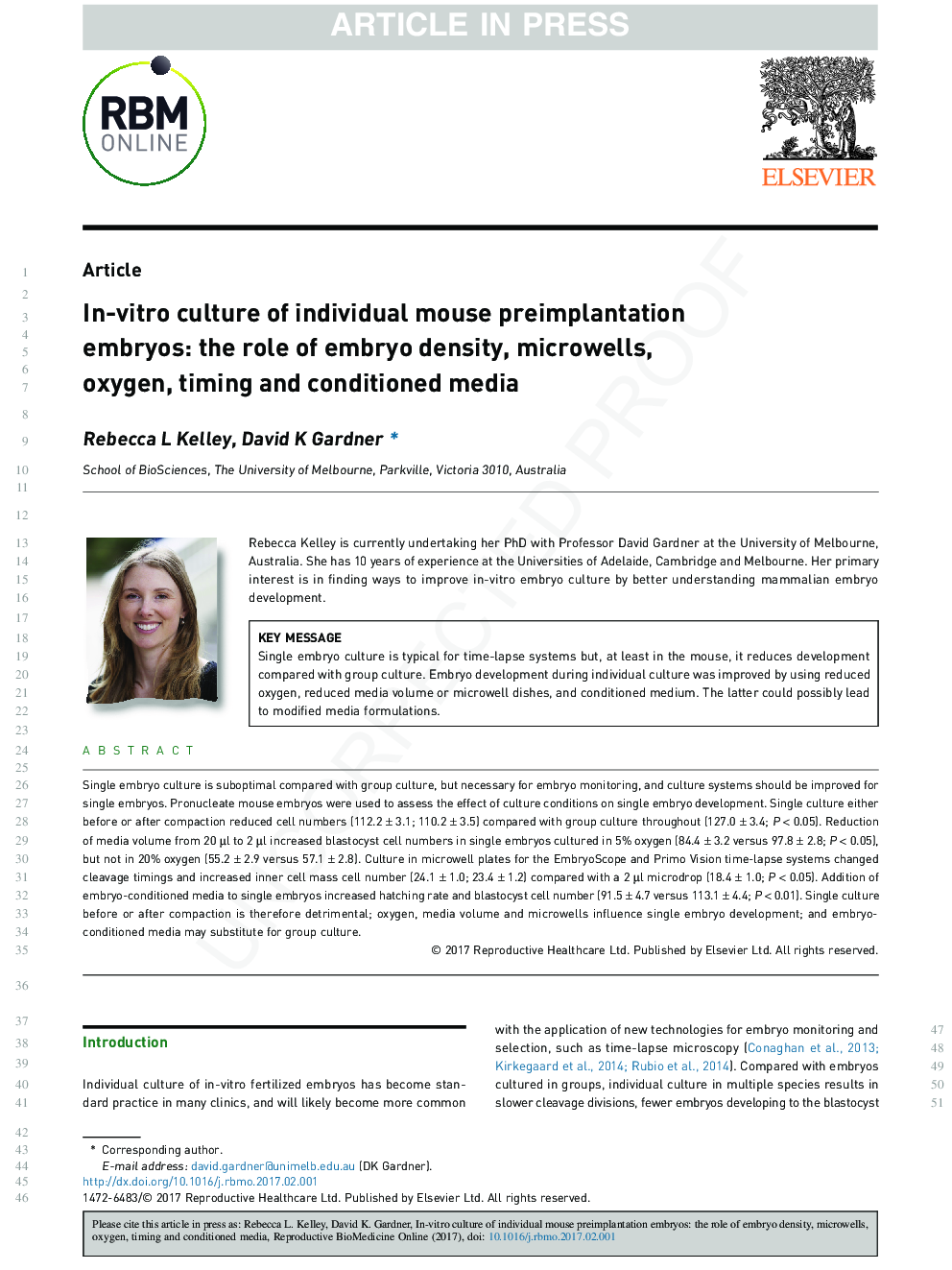 In vitro culture of individual mouse preimplantation embryos: the role of embryo density, microwells, oxygen, timing and conditioned media