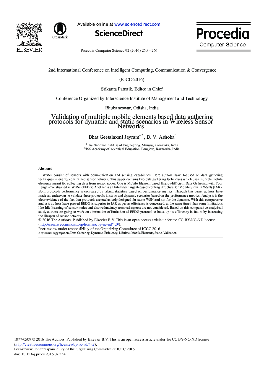 Validation of Multiple Mobile Elements Based Data Gathering Protocols for Dynamic and Static Scenarios in Wireless Sensor Networks 