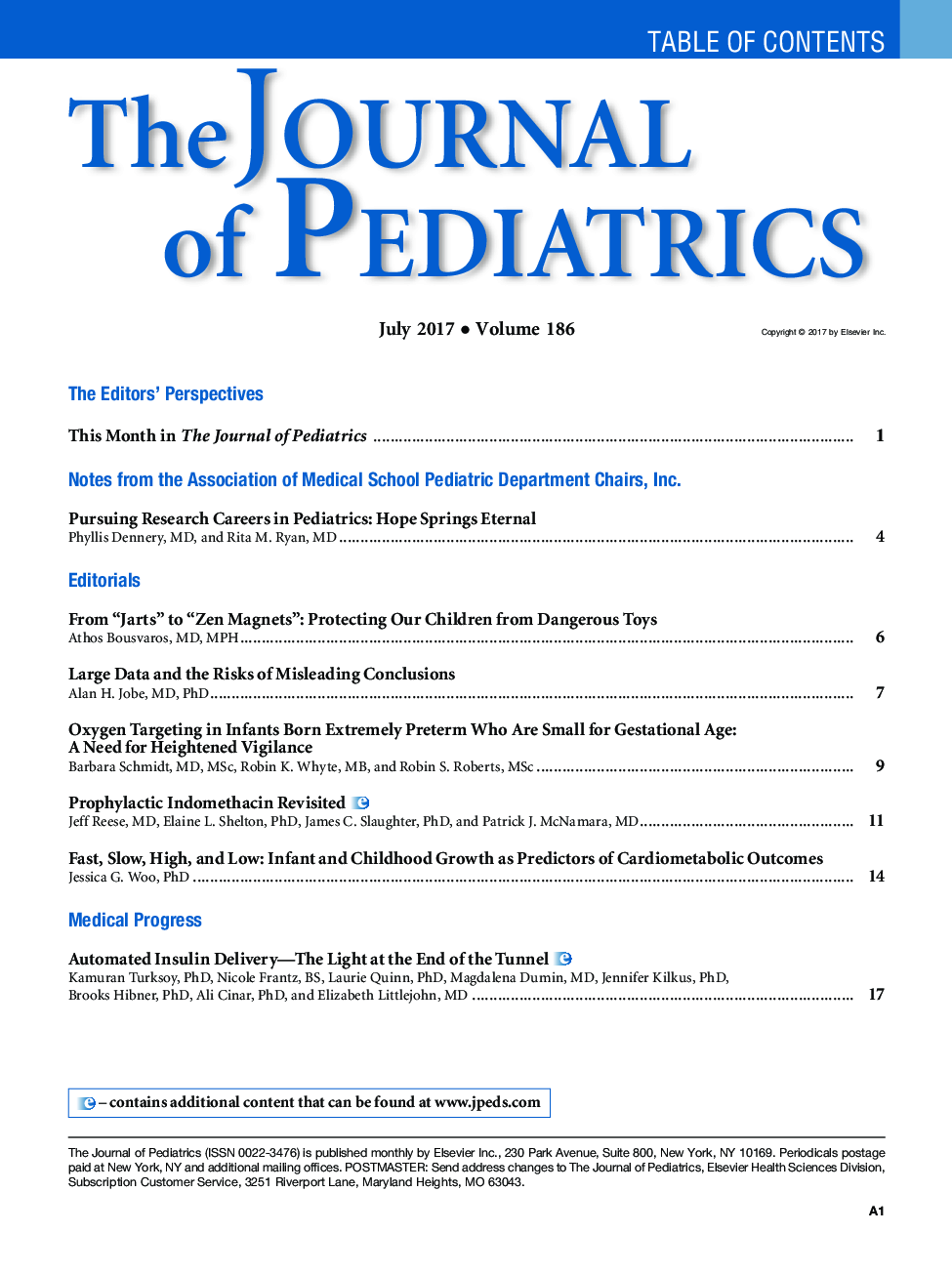 Table of Contents