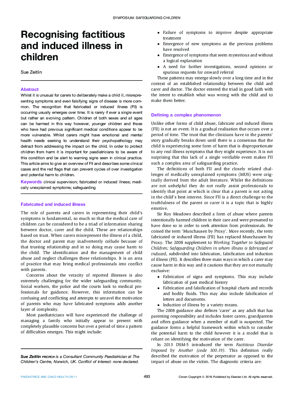 سمپوزیوم: حفاظت از اطفال در شناخت بیماری های مبتلا و مبتلا به بیماری در کودکان 