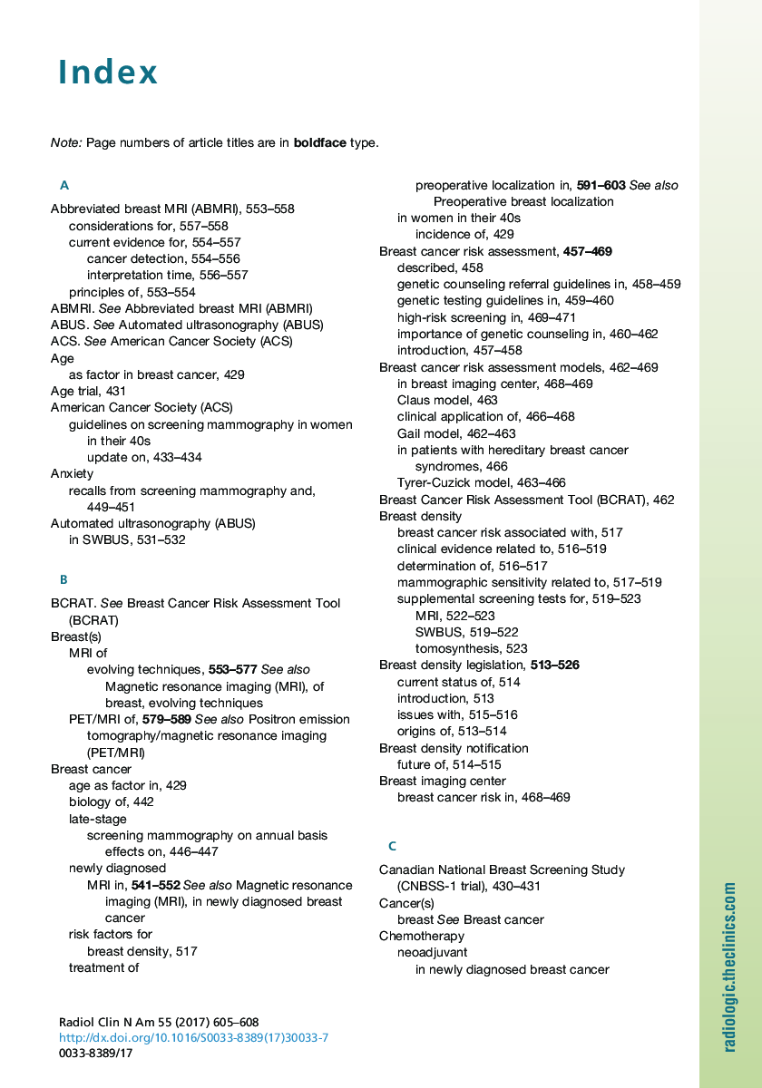 Index