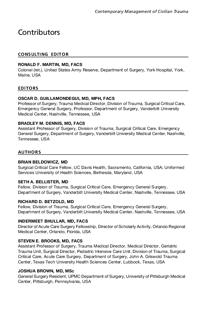 Contributors