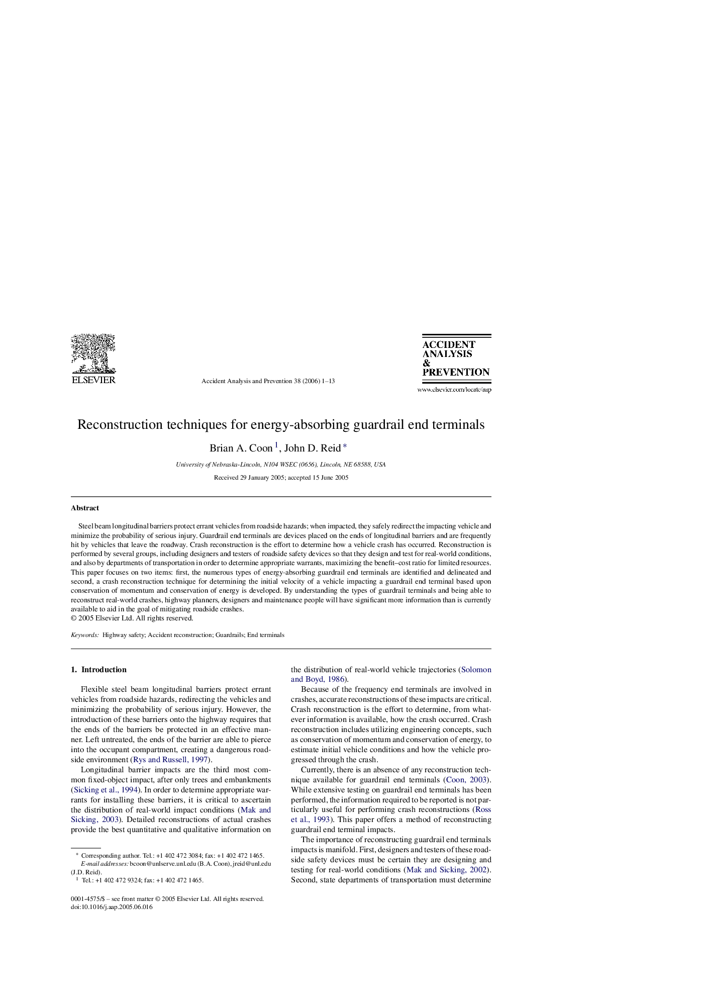 Reconstruction techniques for energy-absorbing guardrail end terminals