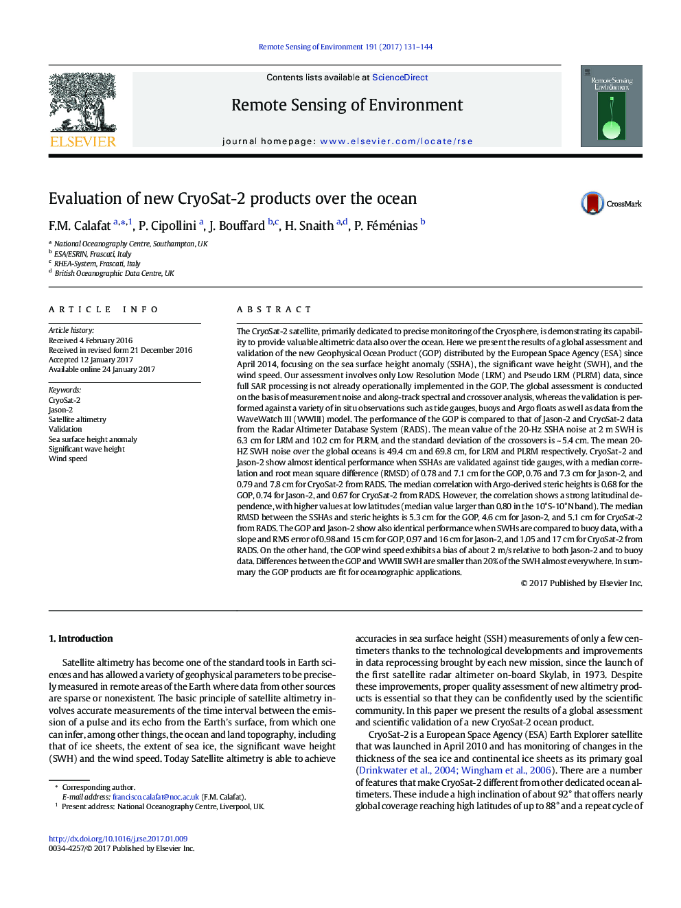 Evaluation of new CryoSat-2 products over the ocean