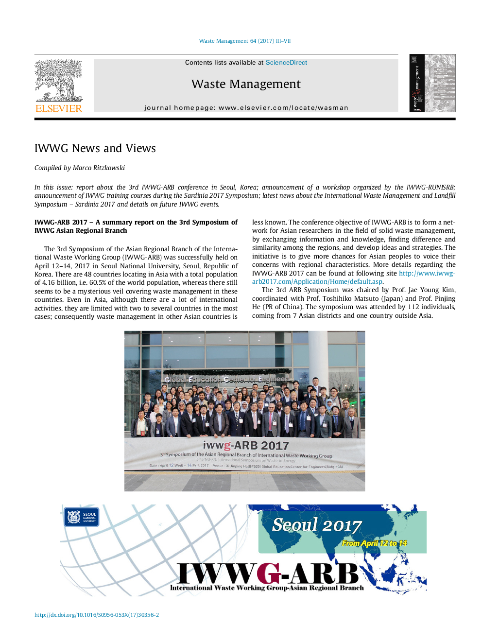 IWWG News and Views