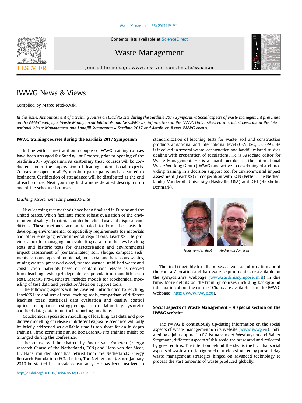 IWWG News & Views