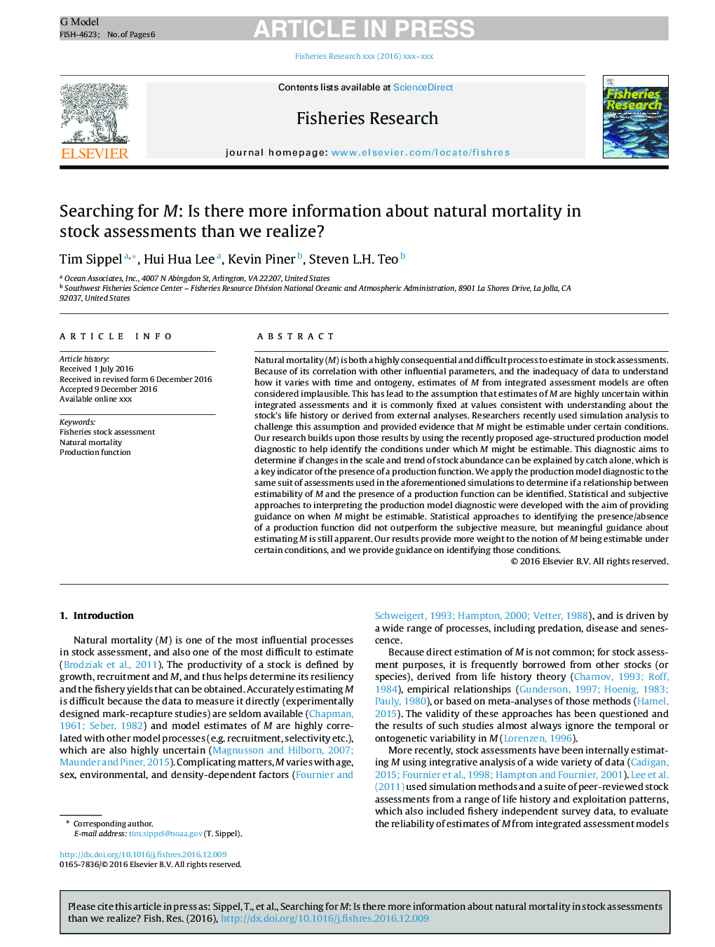 Searching for M: Is there more information about natural mortality in stock assessments than we realize?