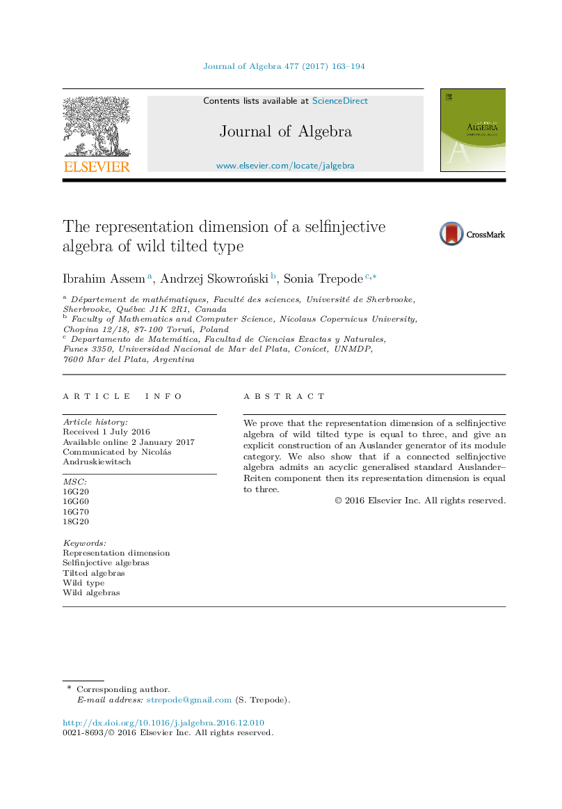 The representation dimension of a selfinjective algebra of wild tilted type