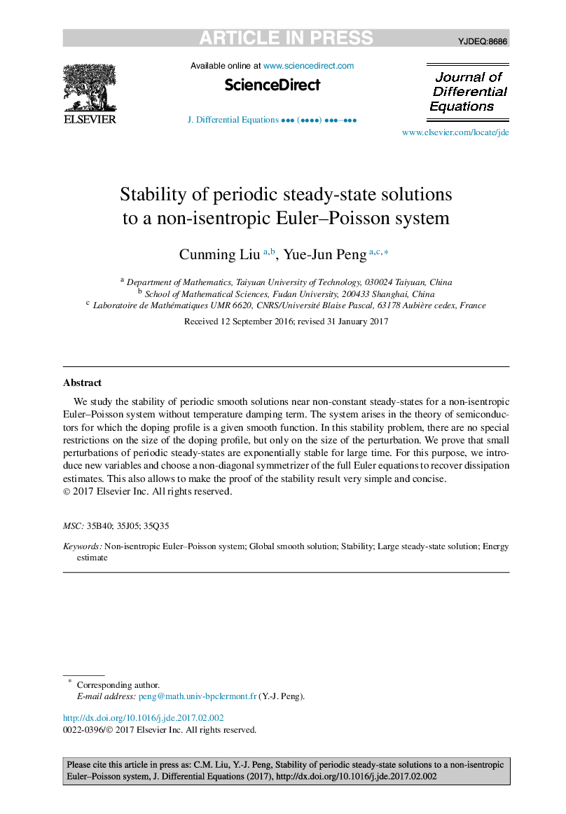 Stability of periodic steady-state solutions to a non-isentropic Euler-Poisson system