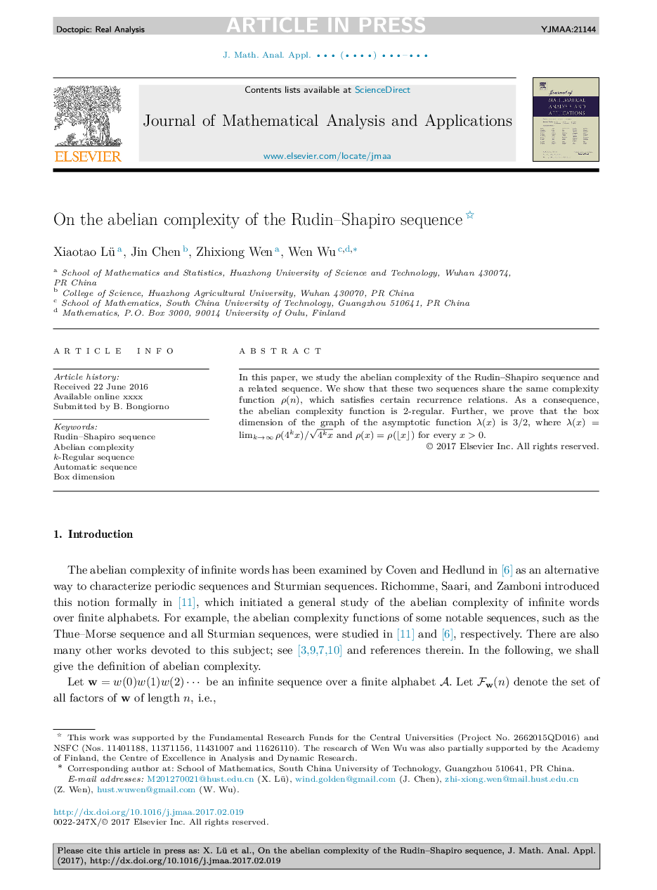 On the abelian complexity of the Rudin-Shapiro sequence