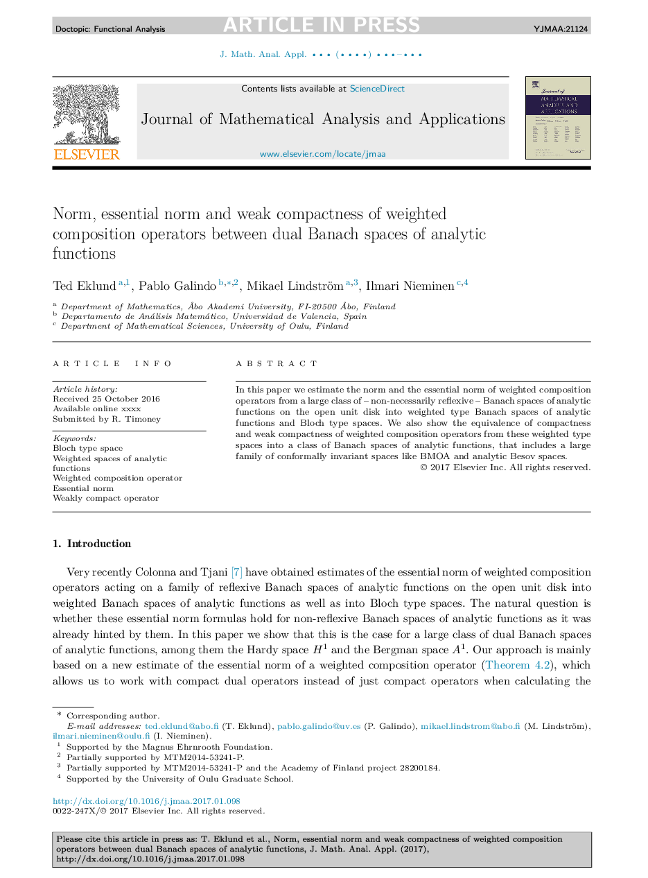 Norm, essential norm and weak compactness of weighted composition operators between dual Banach spaces of analytic functions