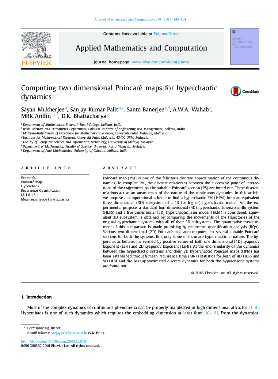 Computing two dimensional Poincaré maps for hyperchaotic dynamics