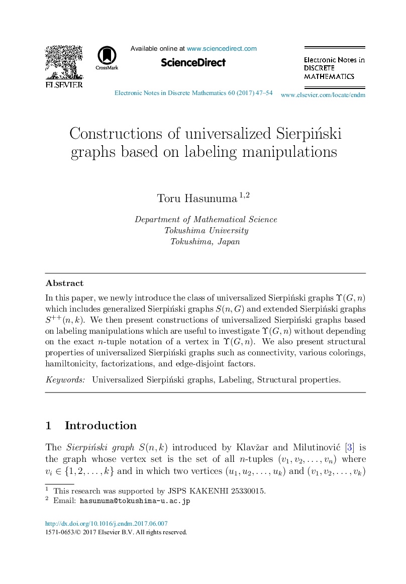 Constructions of universalized SierpiÅski graphs based on labeling manipulations