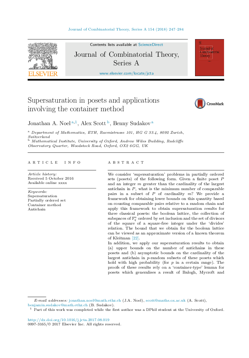 Supersaturation in posets and applications involving the container method