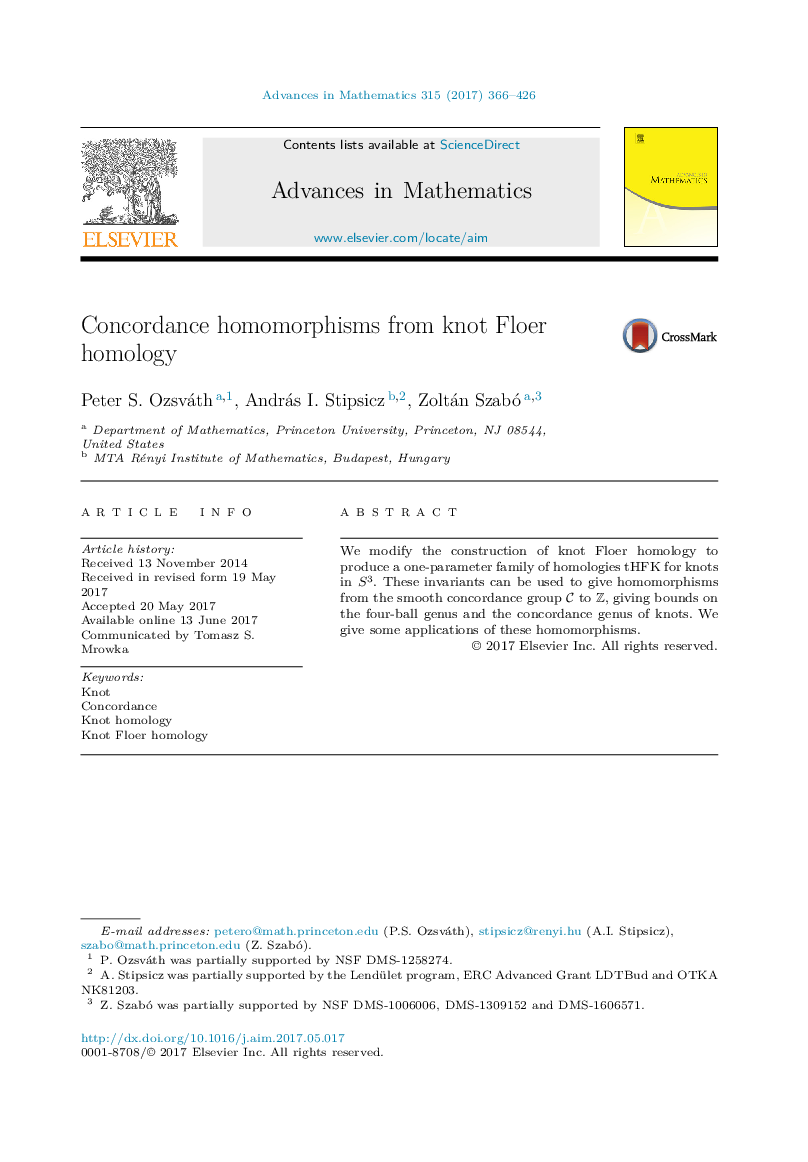 Concordance homomorphisms from knot Floer homology