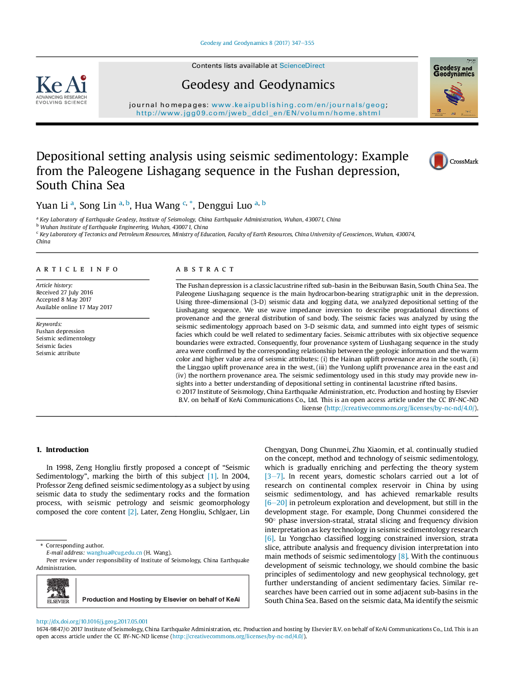 Depositional setting analysis using seismic sedimentology: Example from the Paleogene Lishagang sequence in the Fushan depression, South China Sea