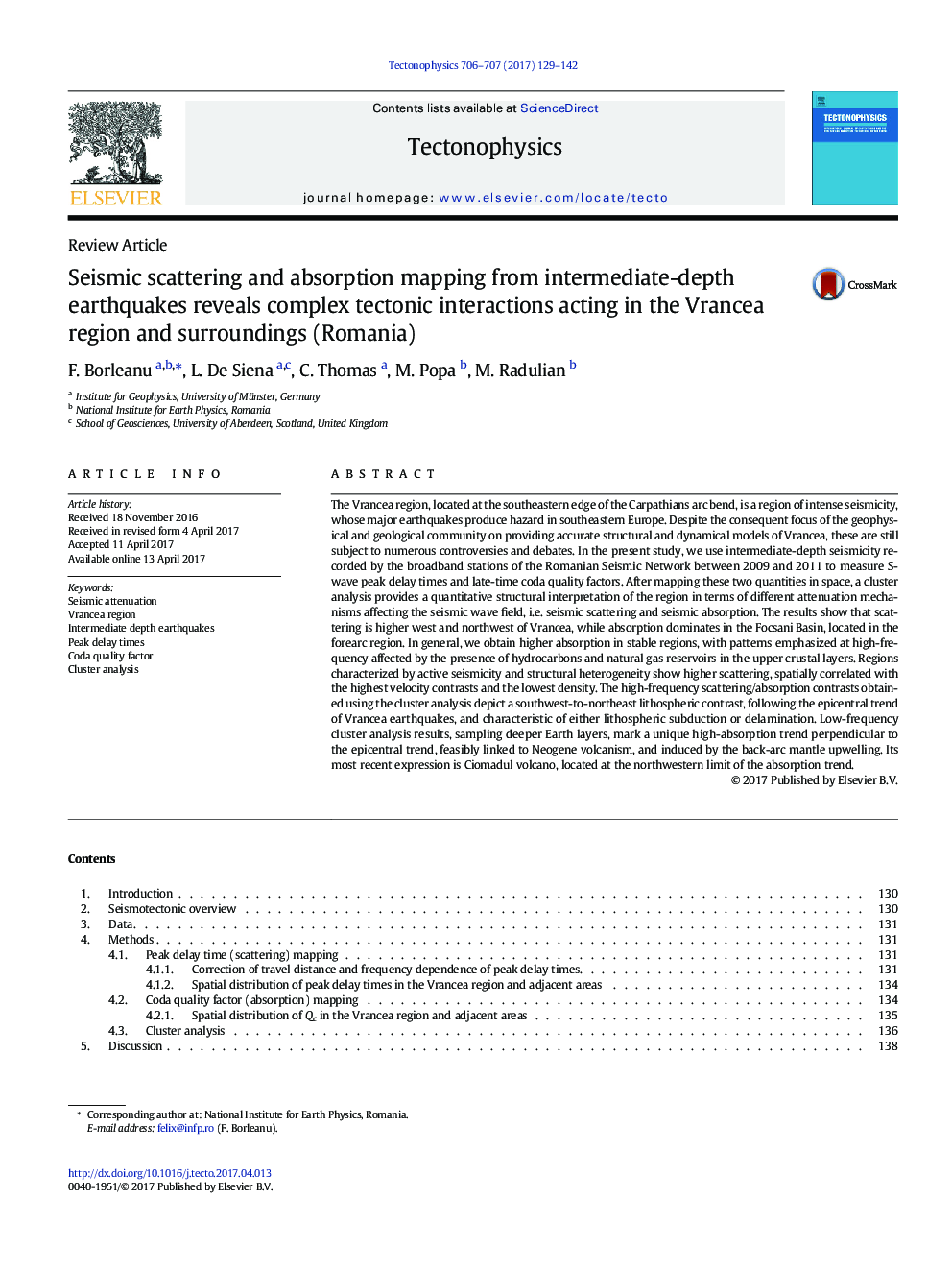 Seismic scattering and absorption mapping from intermediate-depth earthquakes reveals complex tectonic interactions acting in the Vrancea region and surroundings (Romania)