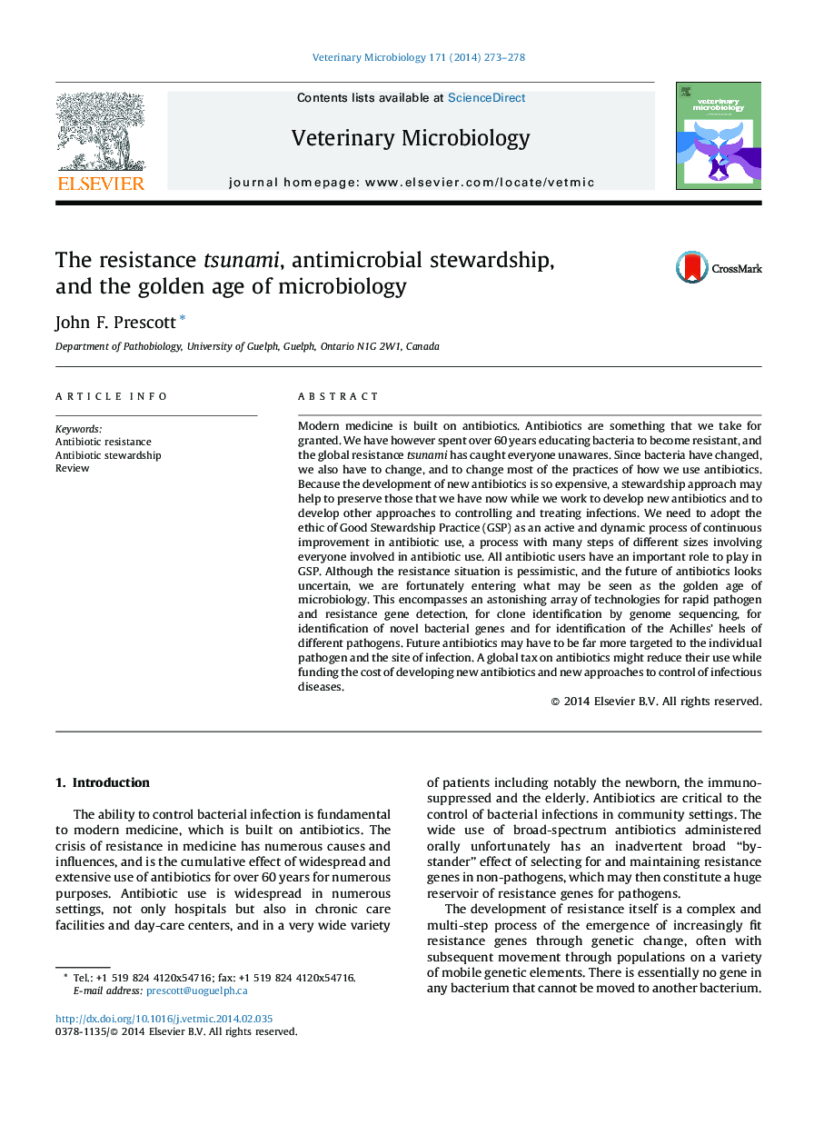 The resistance tsunami, antimicrobial stewardship, and the golden age of microbiology