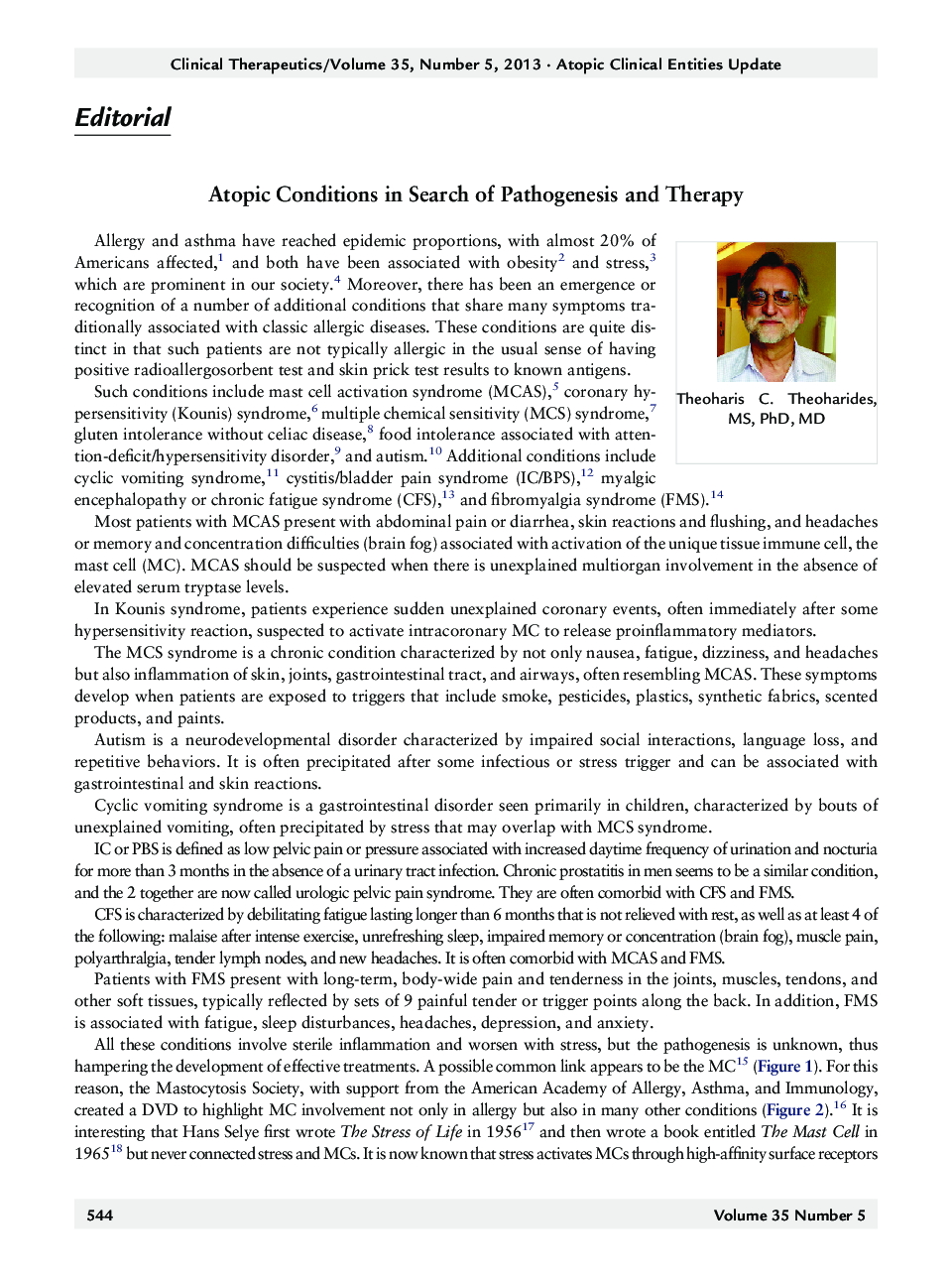Atopic Conditions in Search of Pathogenesis and Therapy
