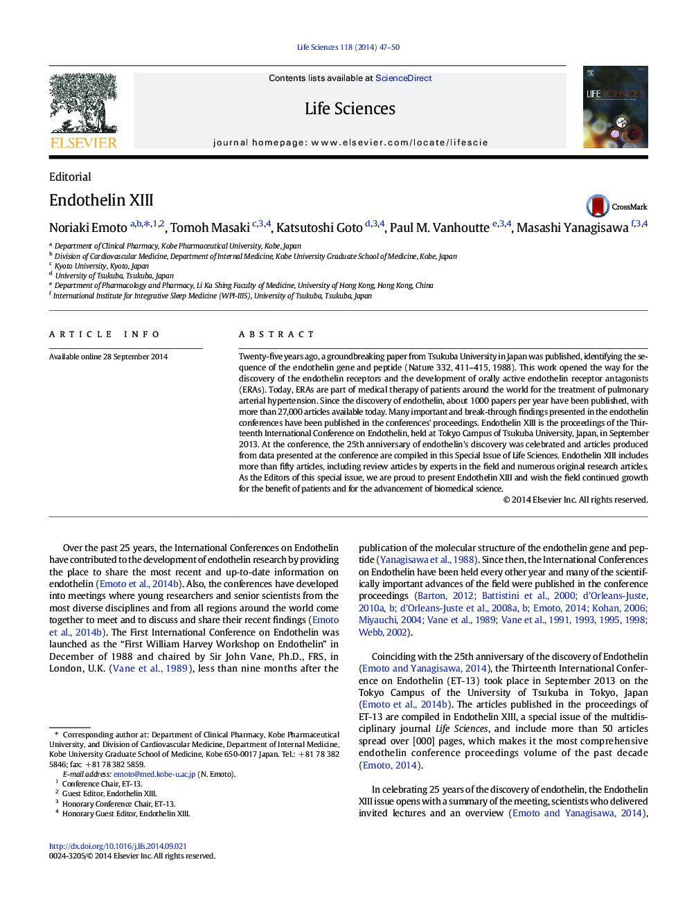 Endothelin XIII