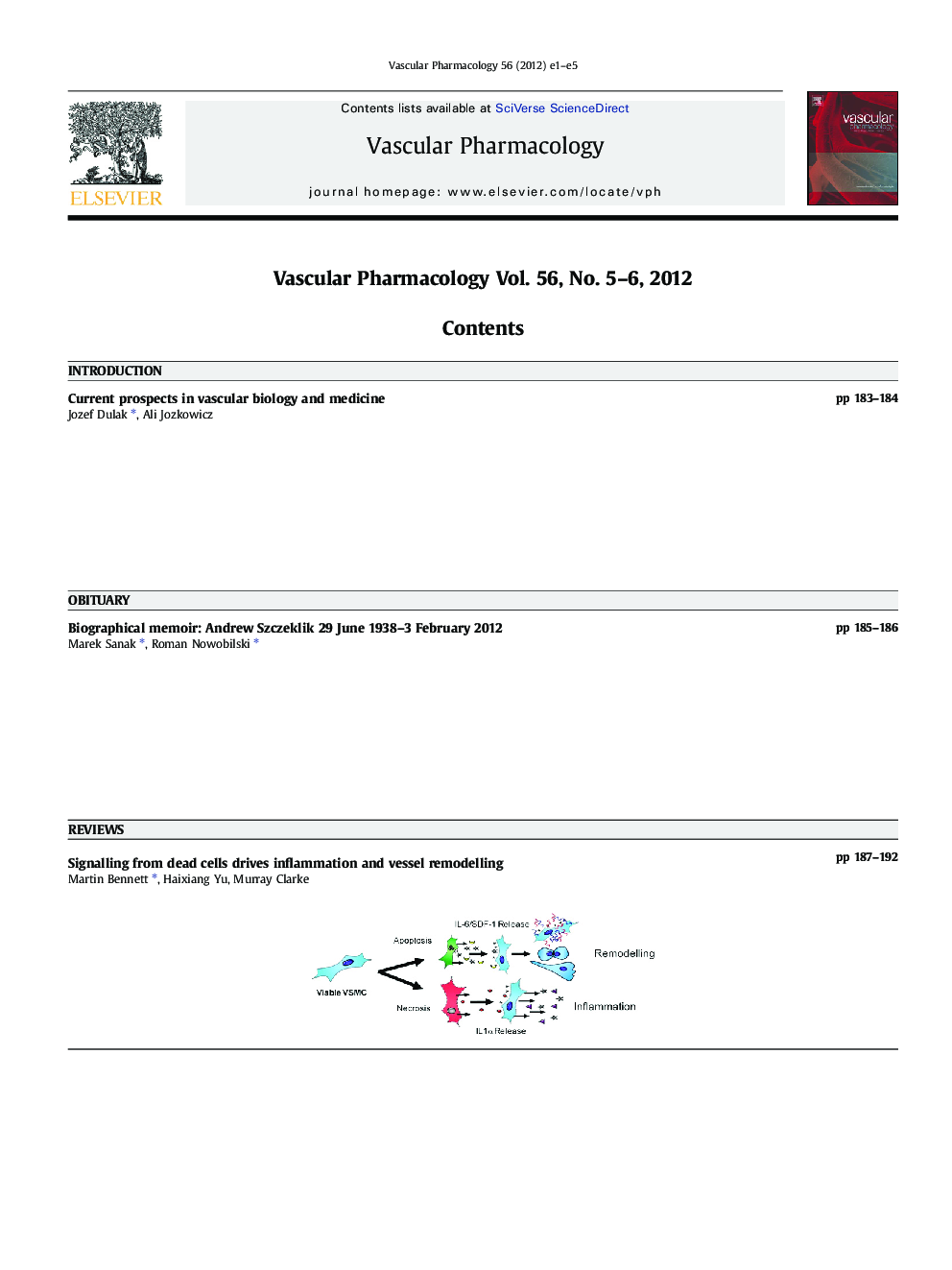 Graphical Abstracts Contents Listing