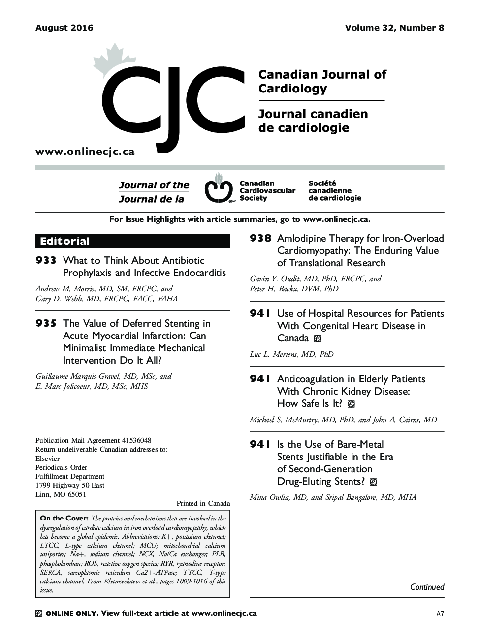 Table of Contents