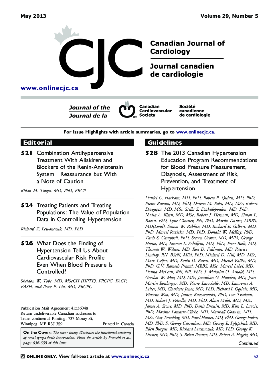 Table of Contents