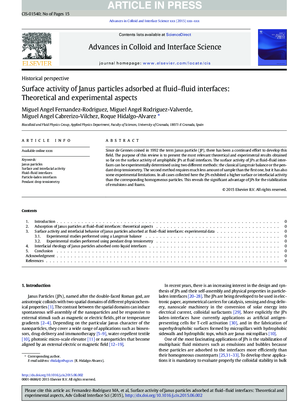 Surface activity of Janus particles adsorbed at fluid-fluid interfaces: Theoretical and experimental aspects