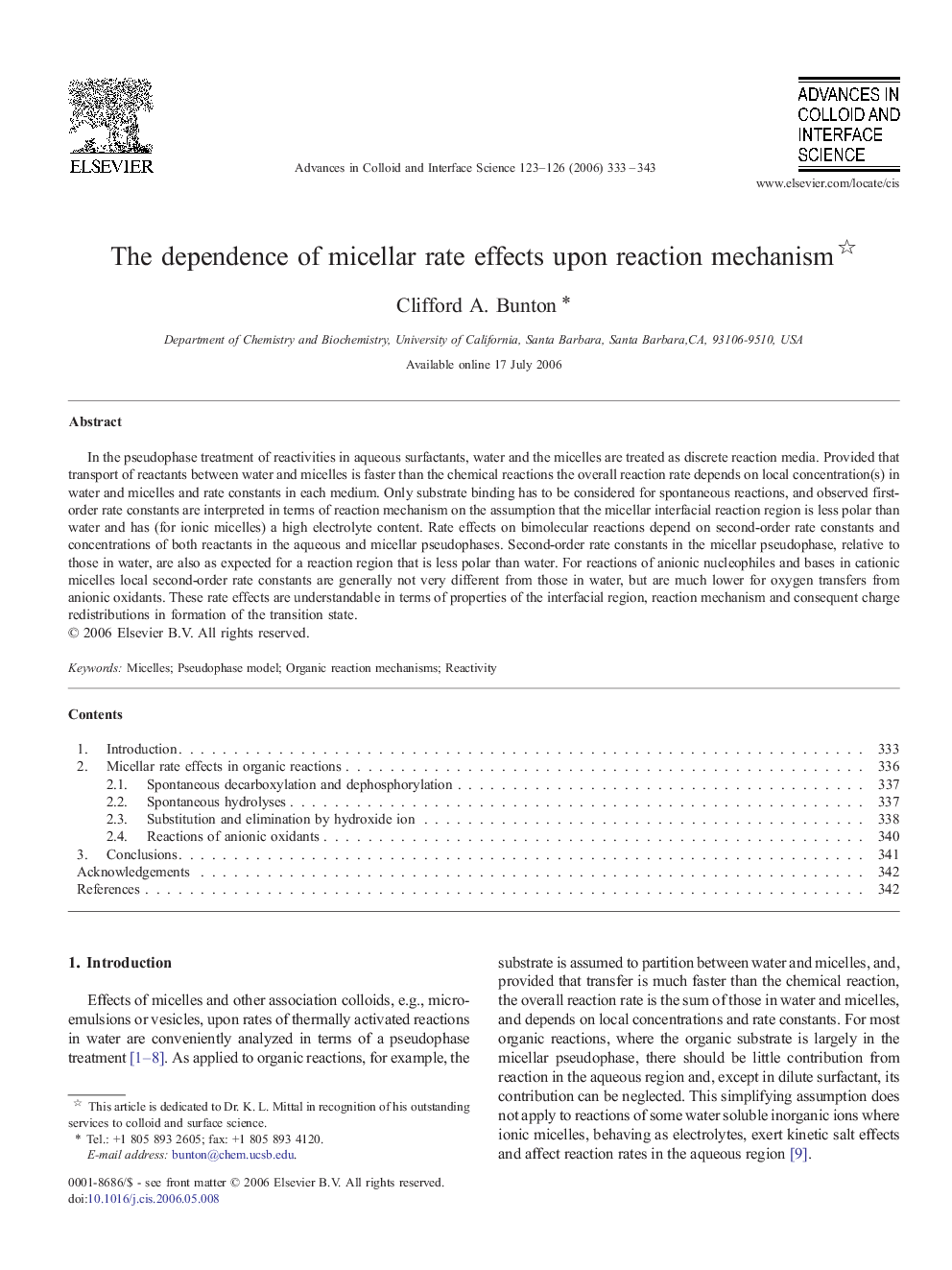 The dependence of micellar rate effects upon reaction mechanism 