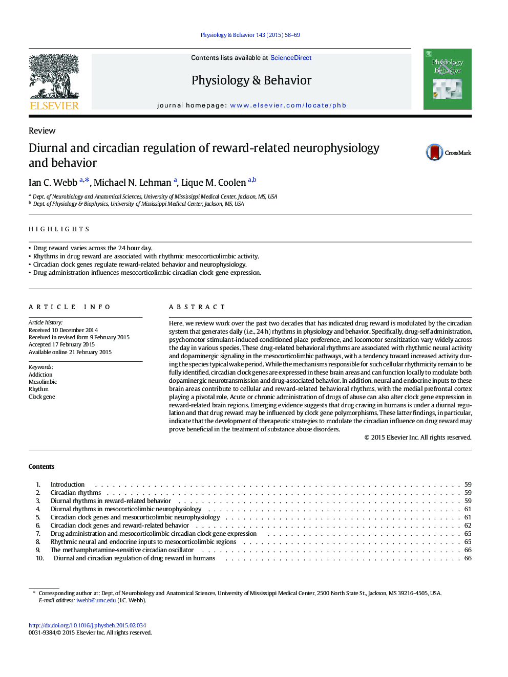 Diurnal and circadian regulation of reward-related neurophysiology and behavior