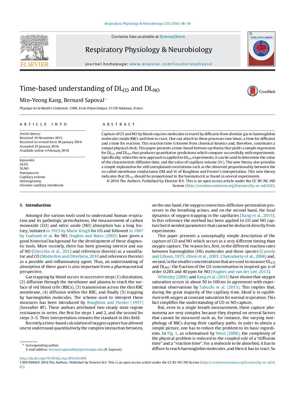 Time-based understanding of DLCO and DLNO