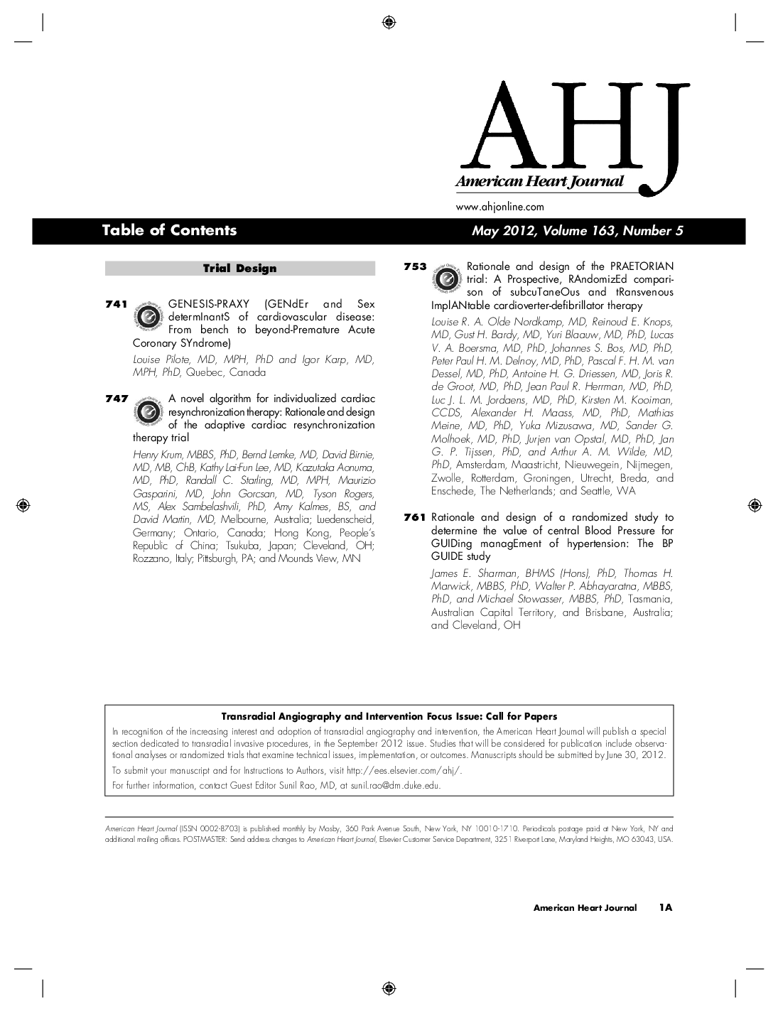 Table of Contents