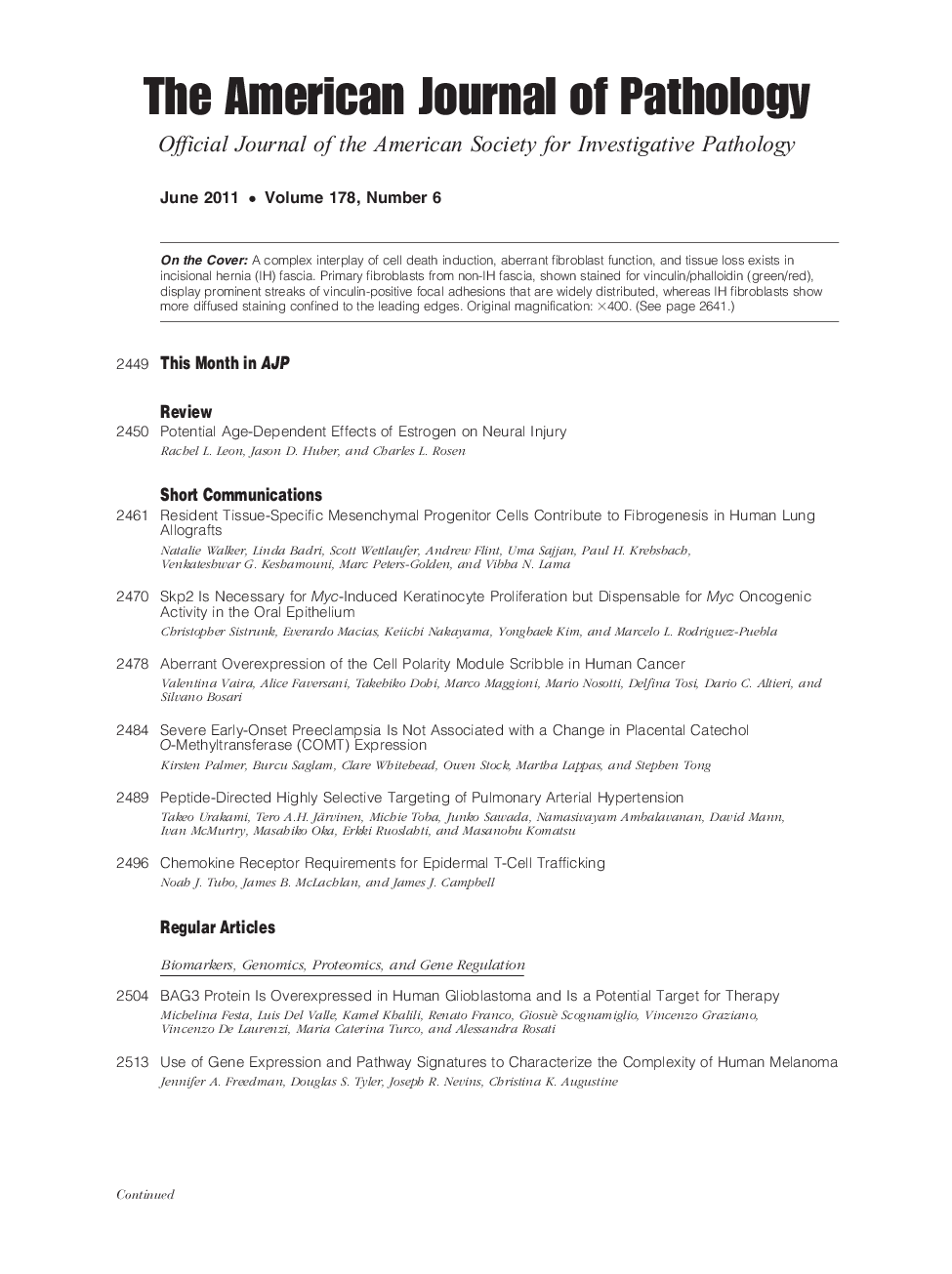 Table of Contents