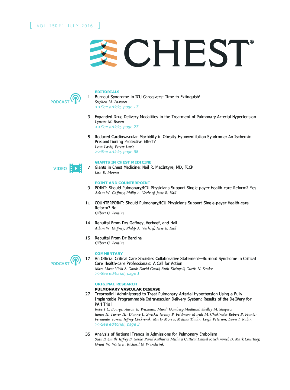 Table of Contents