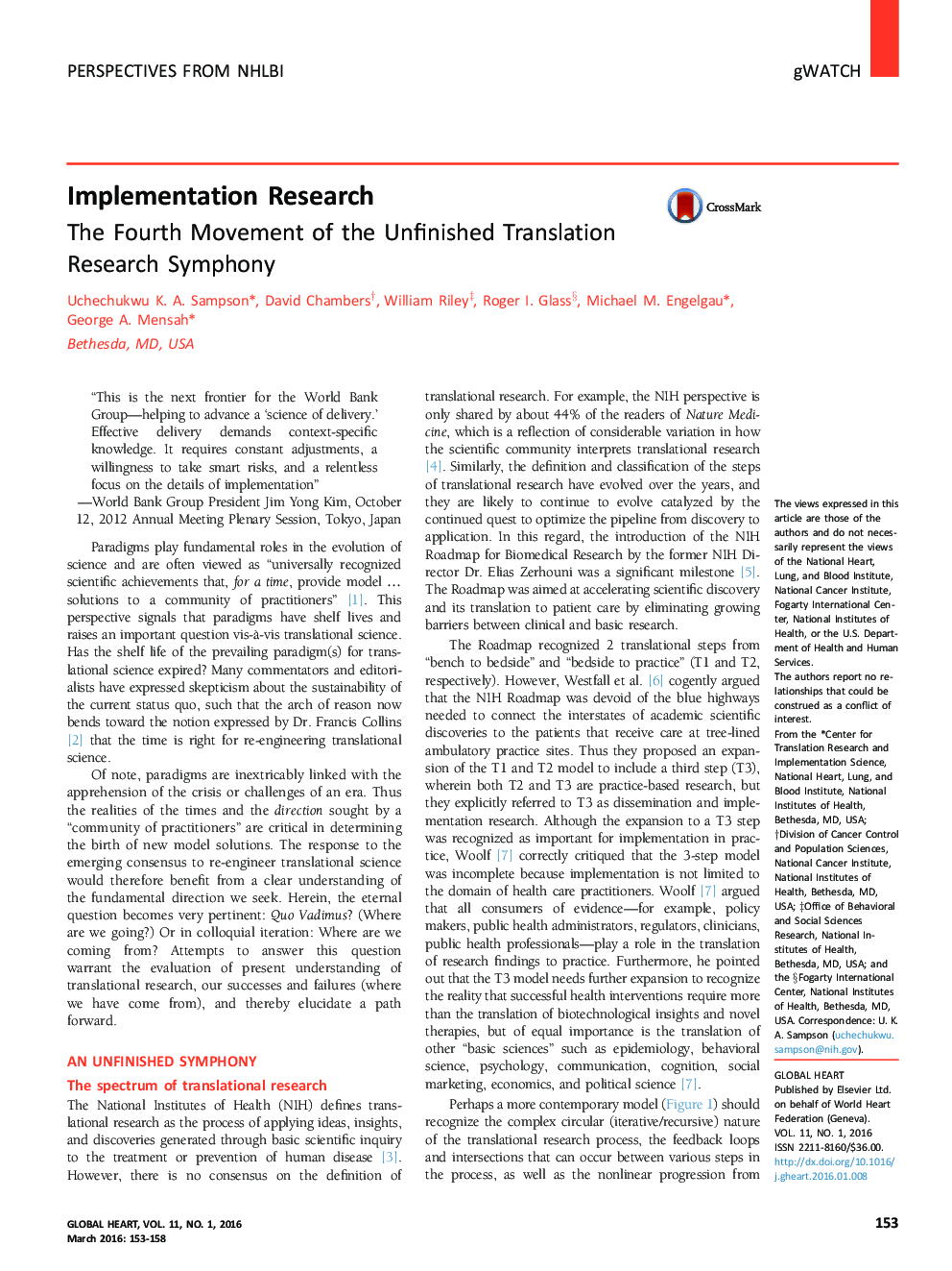 Implementation Research: The Fourth Movement of the Unfinished Translation Research Symphony