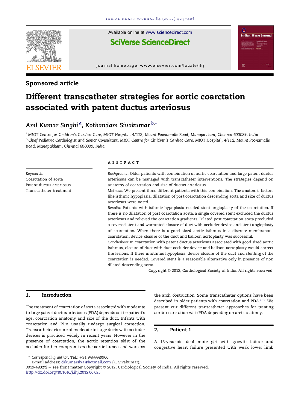 Different transcatheter strategies for aortic coarctation associated with patent ductus arteriosus