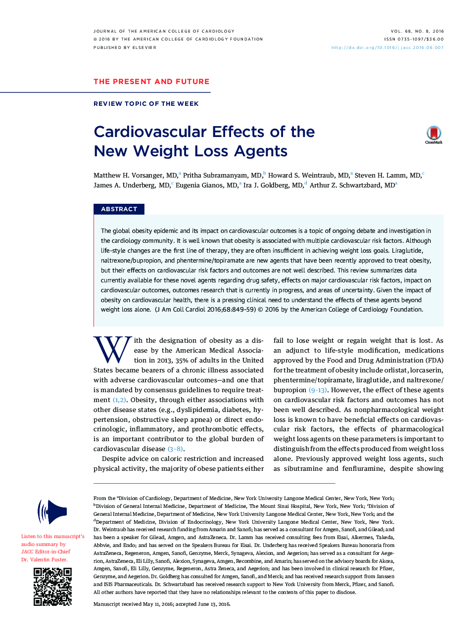 تأثیرات قلب و عروق عوامل کاهش وزن جدید 