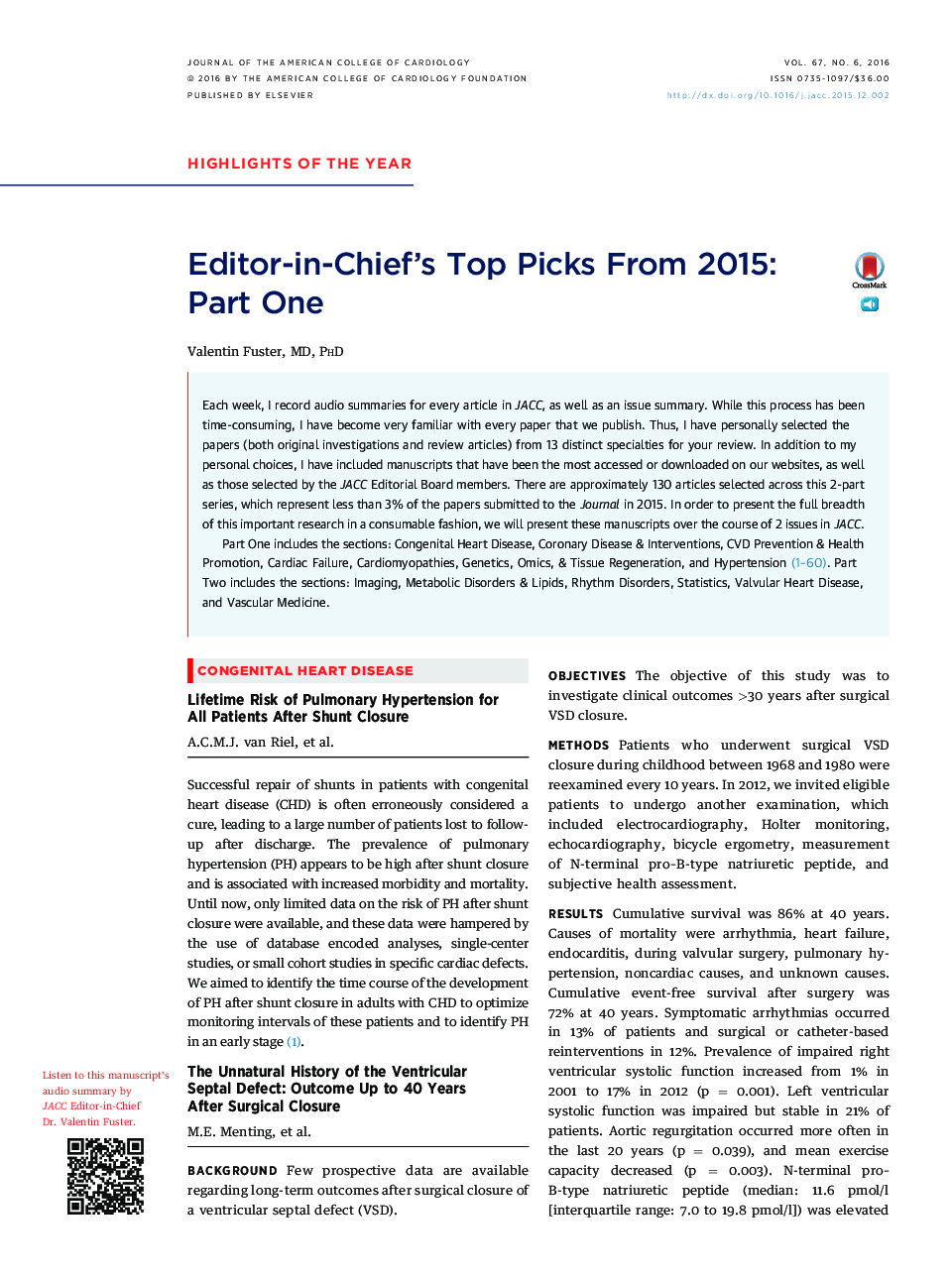 Editor-in-Chief's Top Picks From 2015: Part One