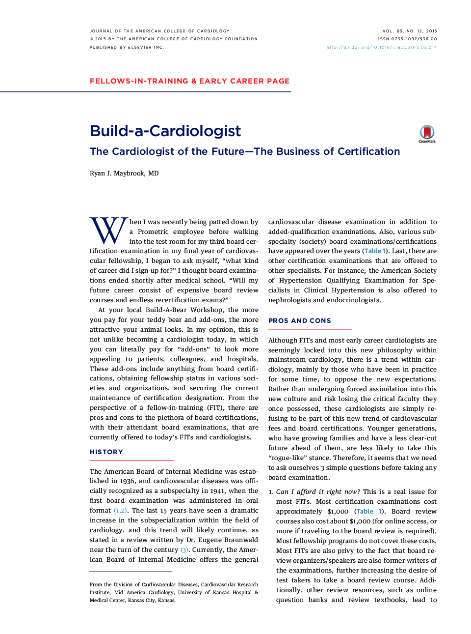 Build-a-Cardiologist