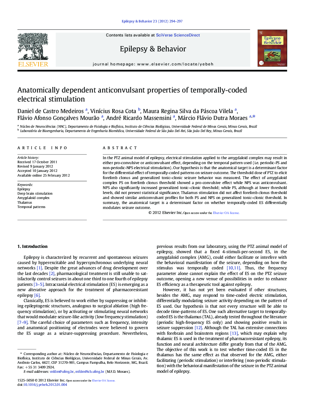 Anatomically dependent anticonvulsant properties of temporally-coded electrical stimulation