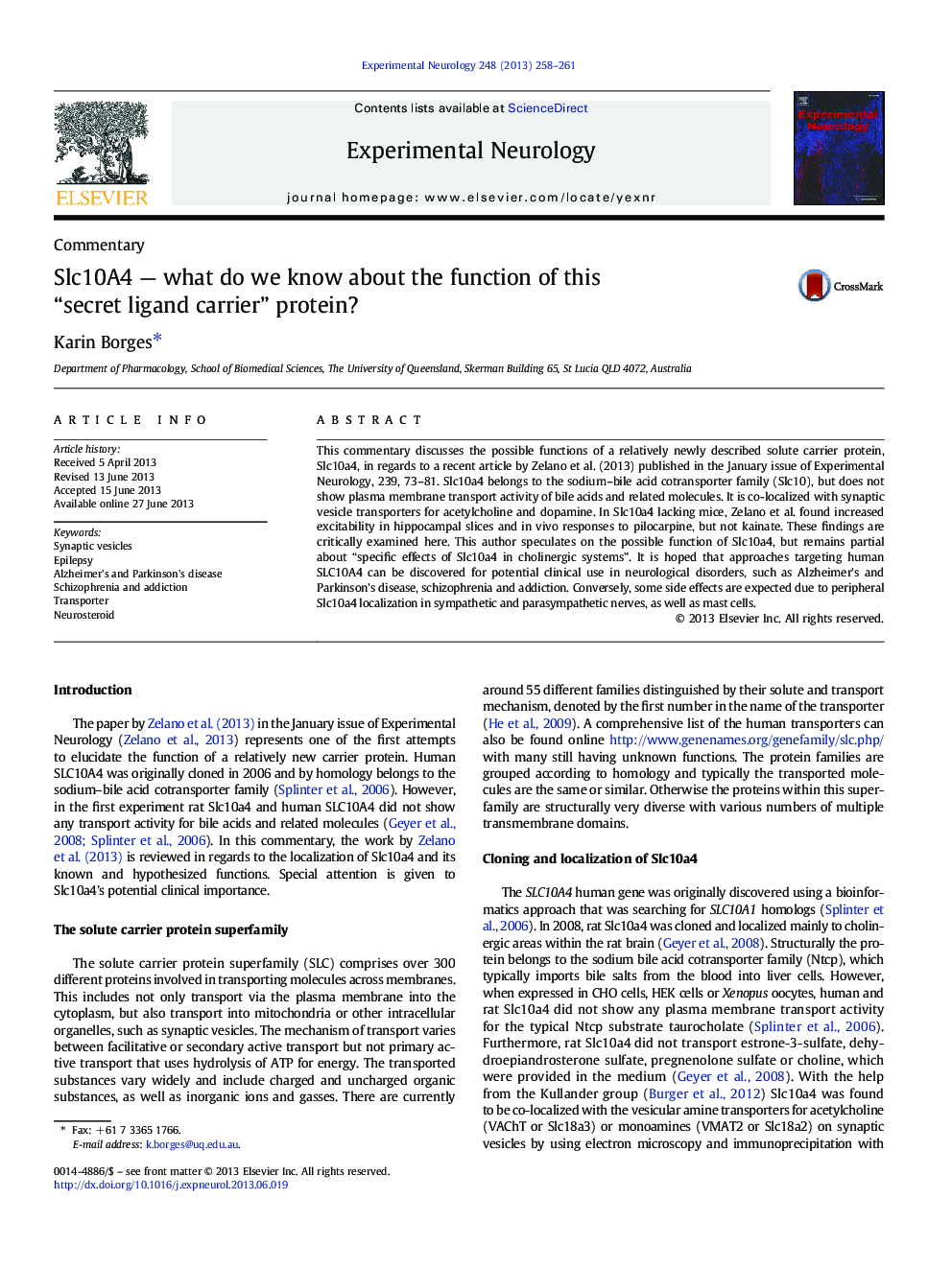 CommentarySlc10A4 - what do we know about the function of this “secret ligand carrier” protein?